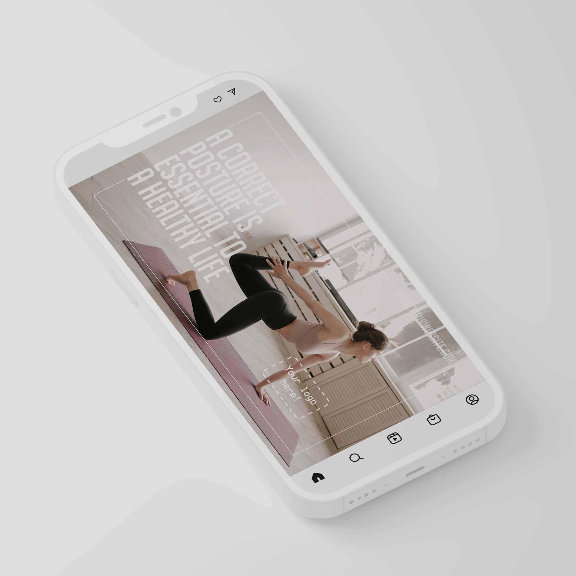 Social Media clips for healthcare clinics. Designed by educare.design