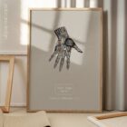 Anatomie der Hand. Klassische Anatomie von educare.design