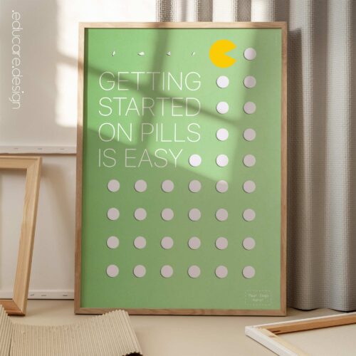 Pac-Man. Progettazione sanitaria educativa da www.educare.design