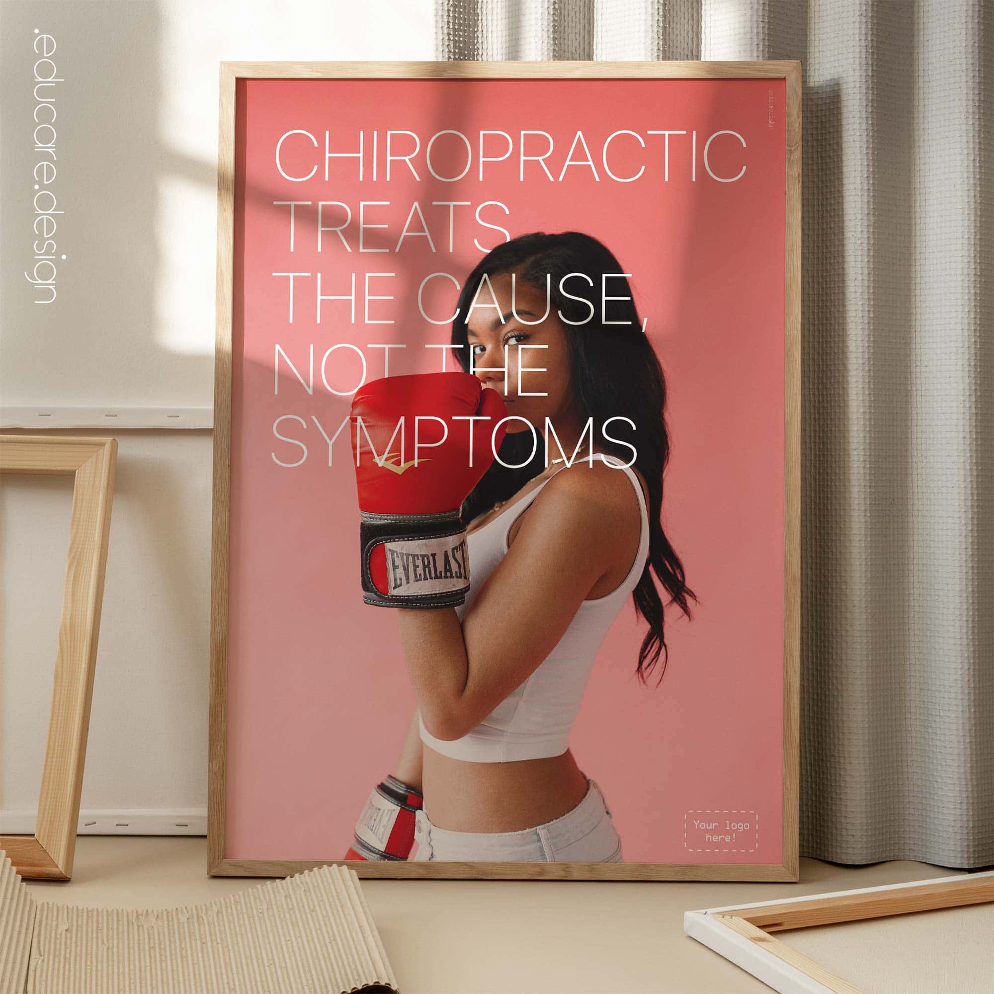 Chiropractic treats the cause