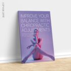 Ballet and Chiropractic anatomy chart for clinics