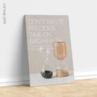 Do not Waste Precious Time anatomy chart for clinics