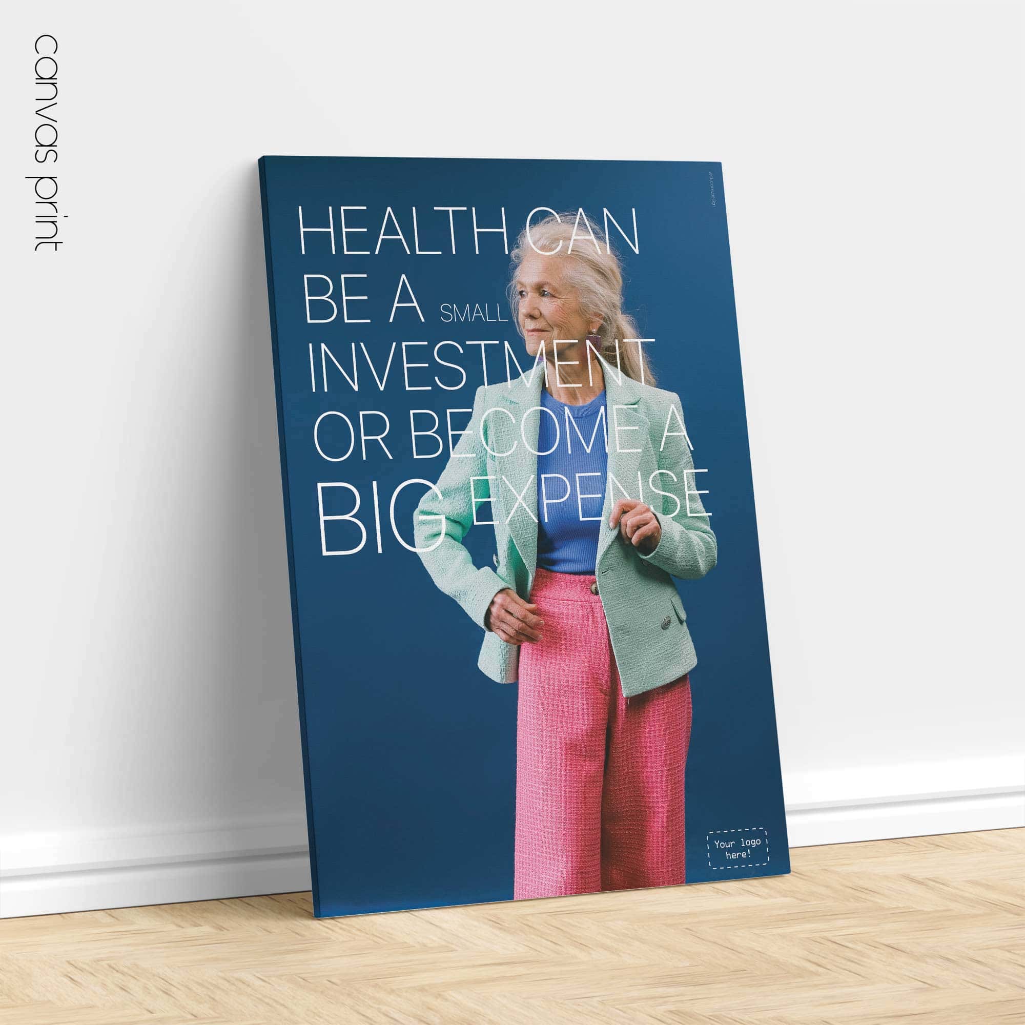 Invest in health. Poster from www.educare.design
