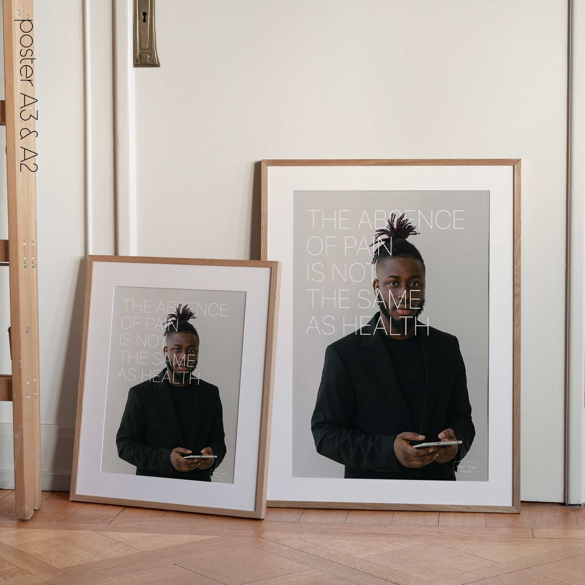 Absence de douleur. Poster de www.educare.design