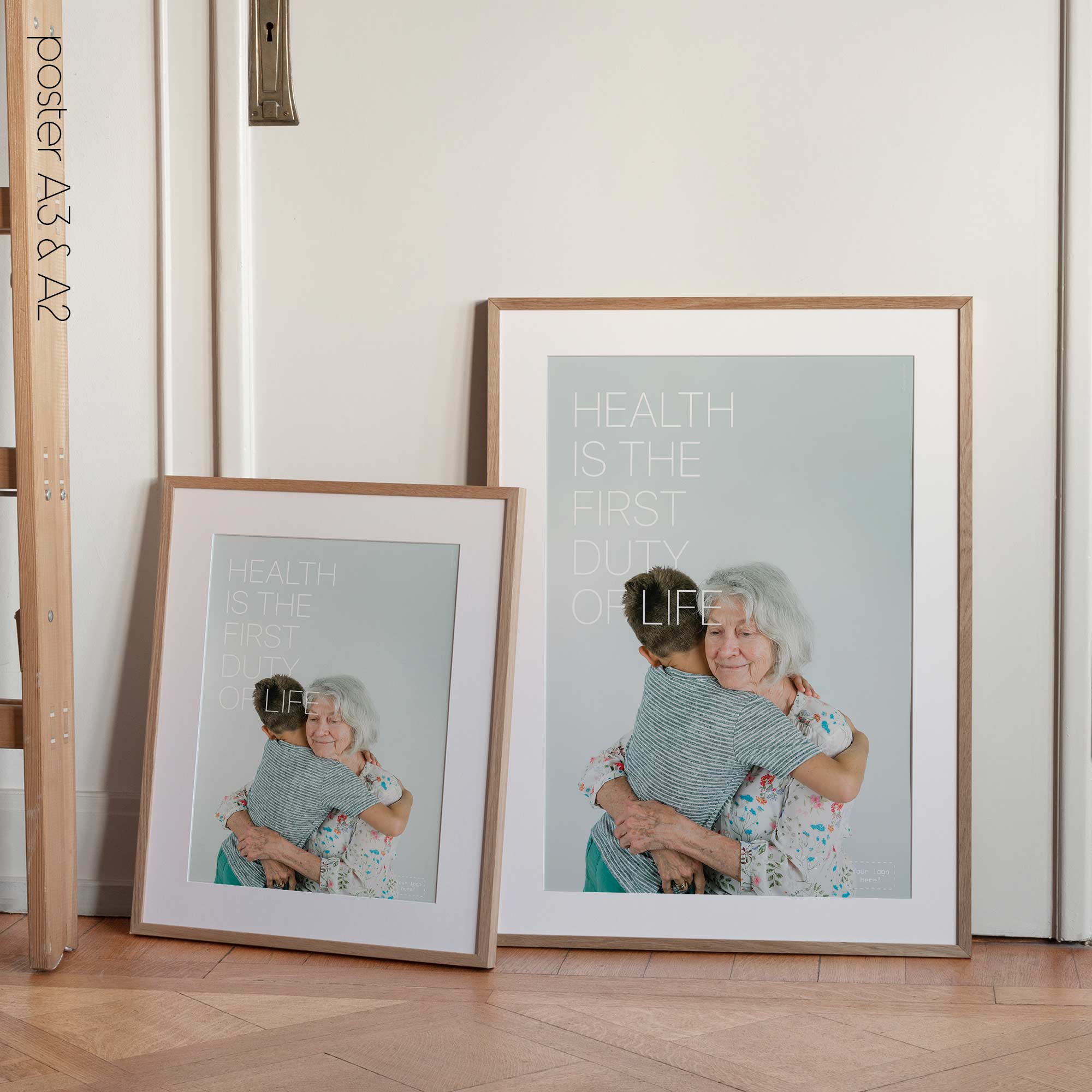 Health is the first duty of life. Poster from www.educare.design