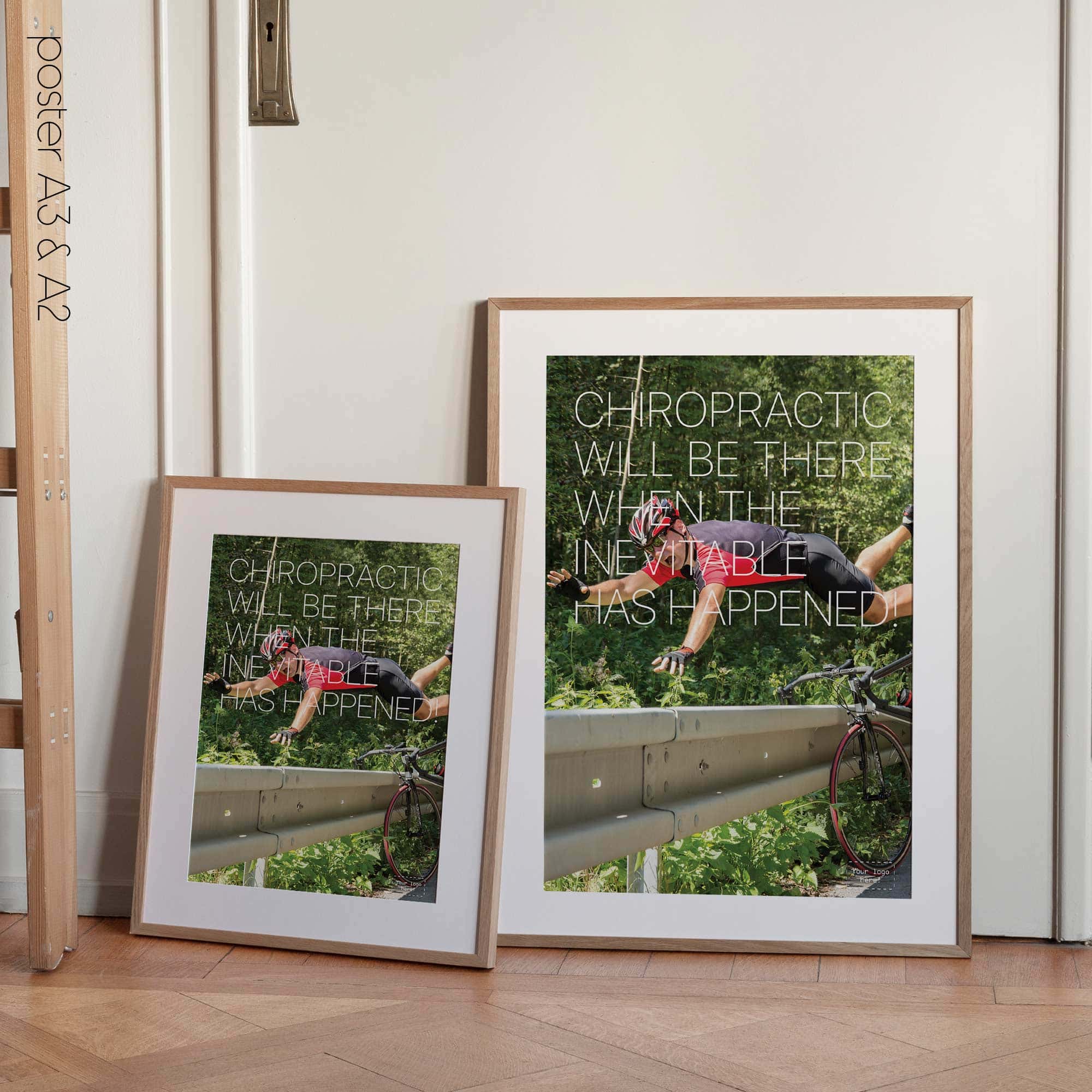 Inevitable. Chiropractic poster from www.educare.design