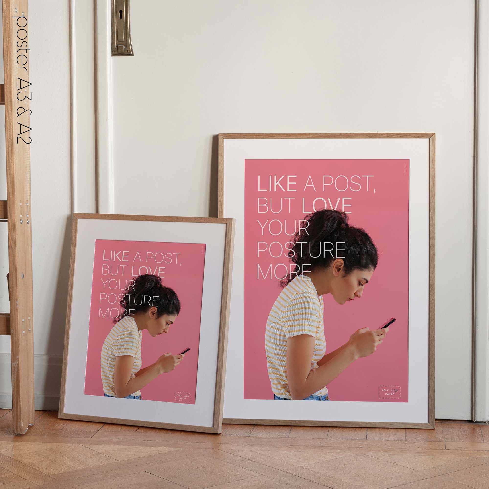 Phone posture artwork from www.educare.design