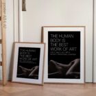 Women are Art anatomy chart for clinics