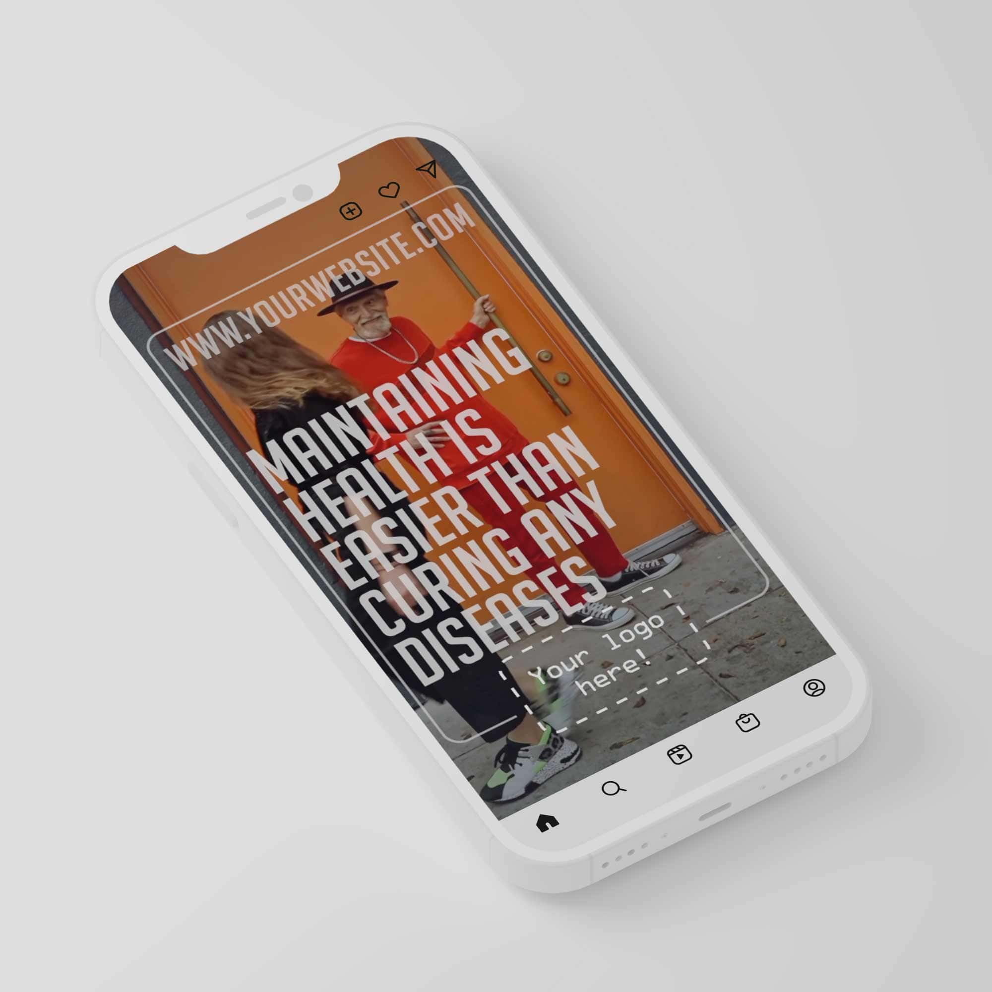 Social Media Reels for healthcare clinics. Designed by educare.design