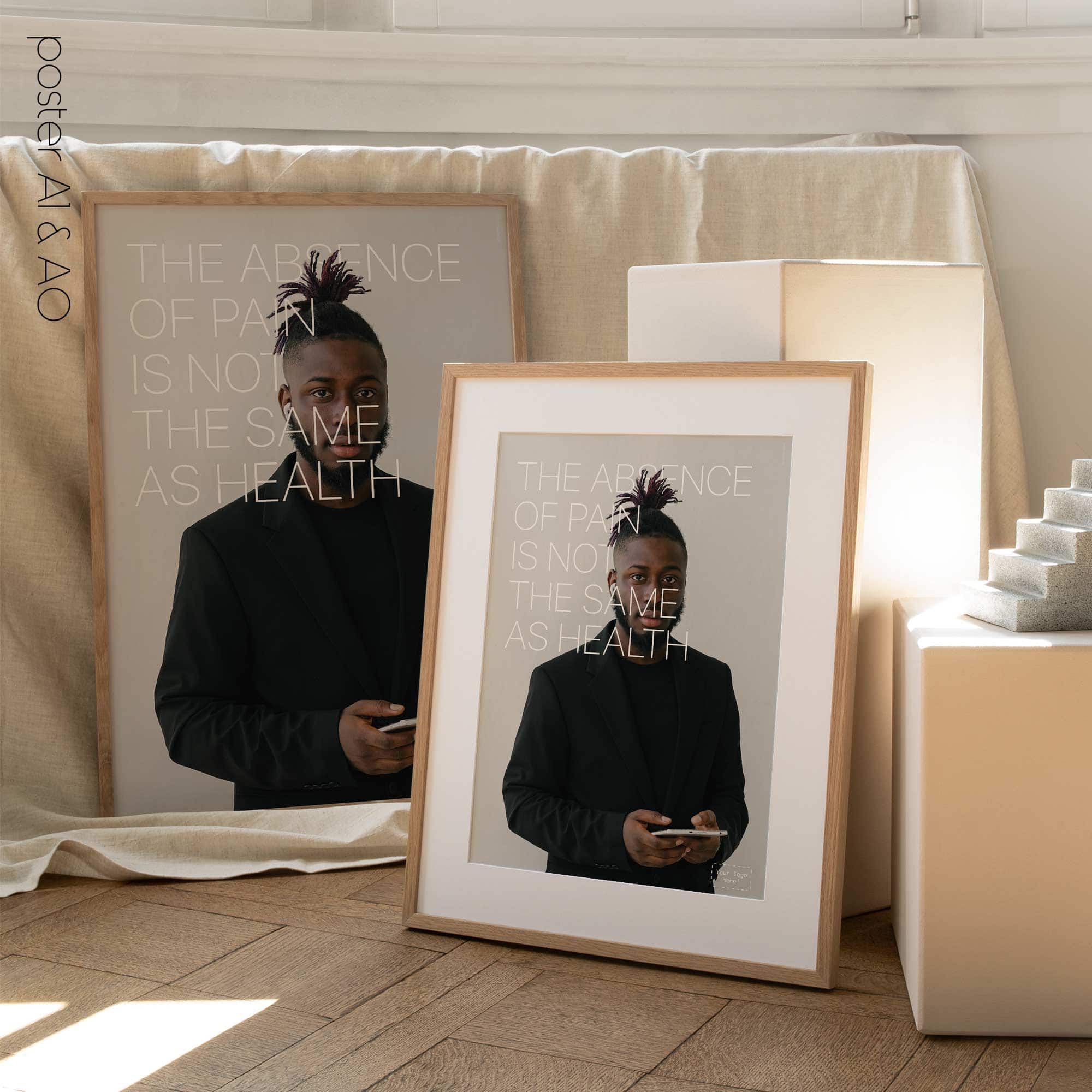 Absence de douleur. Poster de www.educare.design