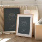 Kinesiology Muscle Testing. Vintage anatomy and physiology artwork from educare.design