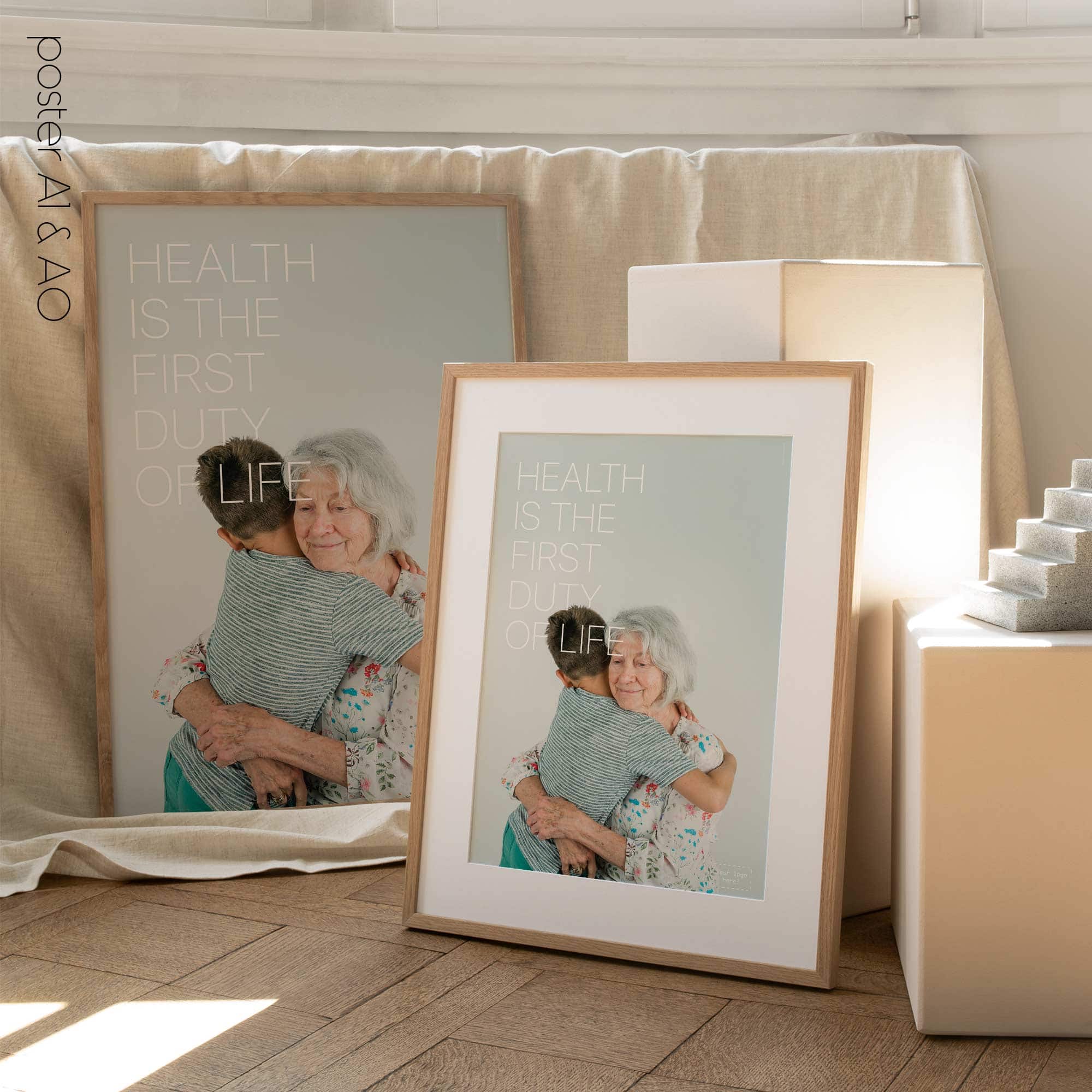 Health is the first duty of life. Poster from www.educare.design