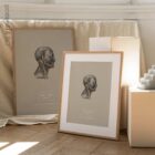 Neck Muscles, Lateral. Vintage anatomy and physiology artwork from educare.design