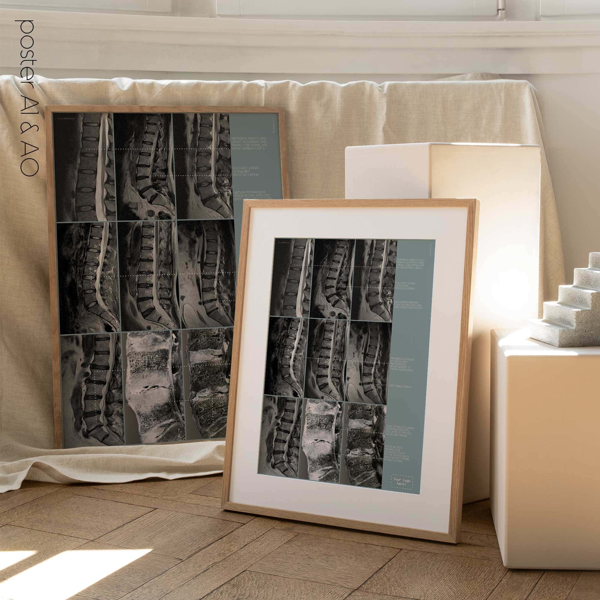 Lumbar Pathology artwork from educare.design