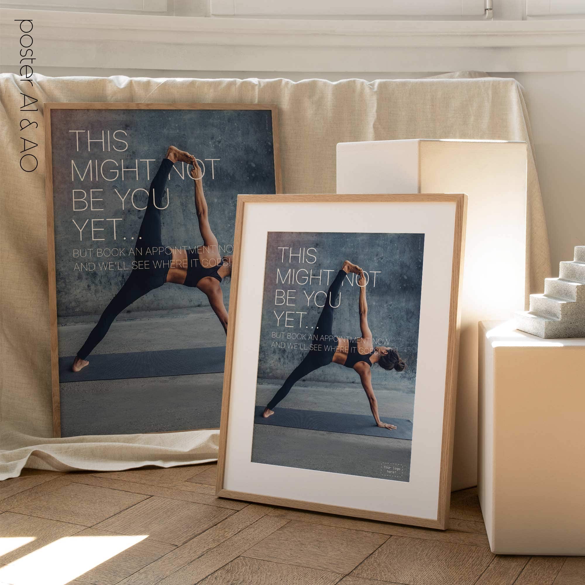 Not Yet... Wellness poster from www.educare.design