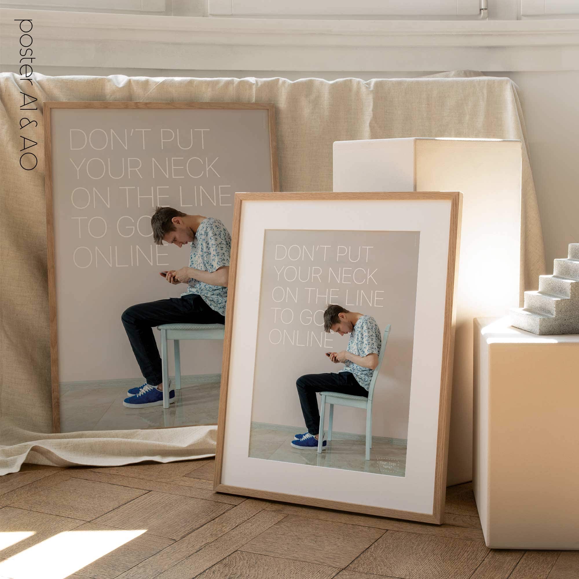 Collo online. Opere d'arte sulla postura da www.educare.design