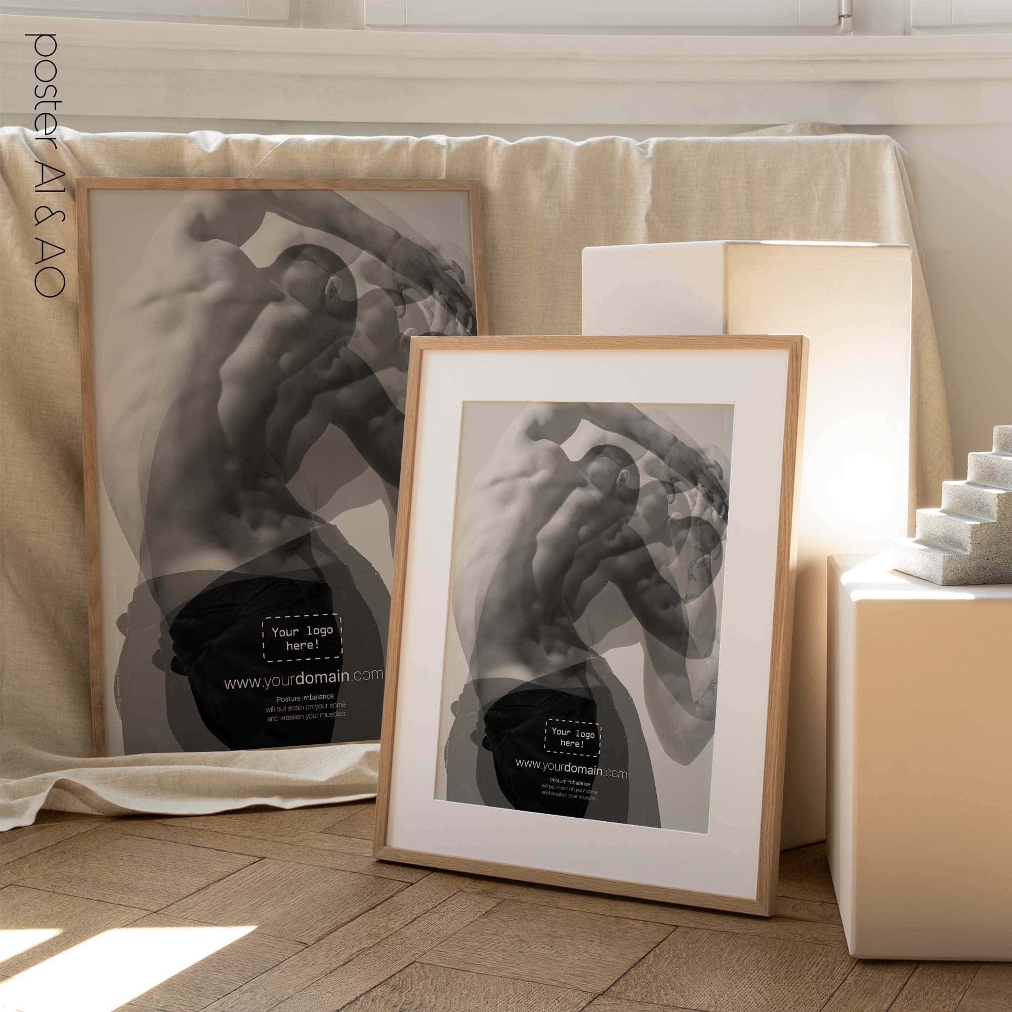 Postural Imbalance and Consequences. Artwork from educare.design