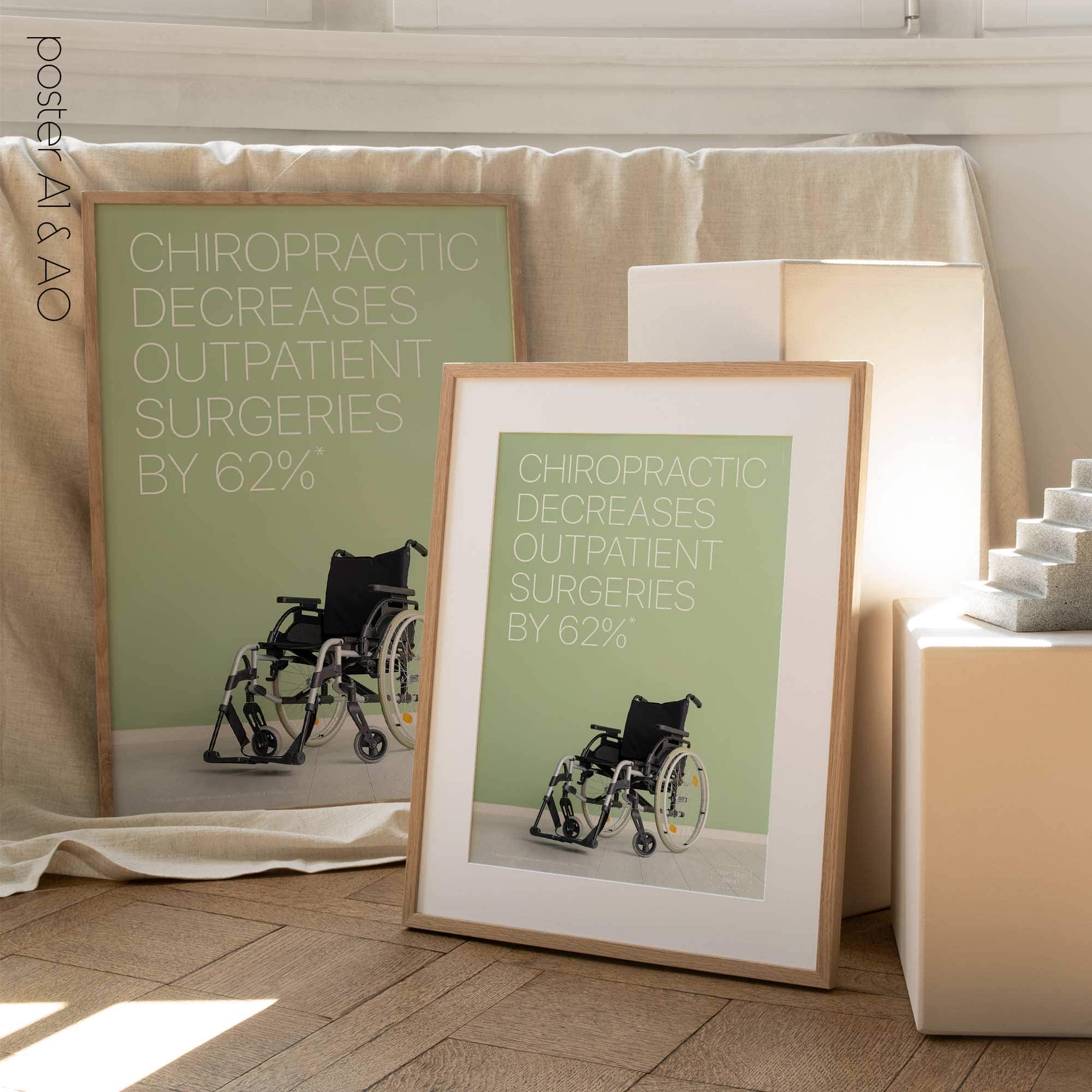 Chiropraktik-Poster von educare.design