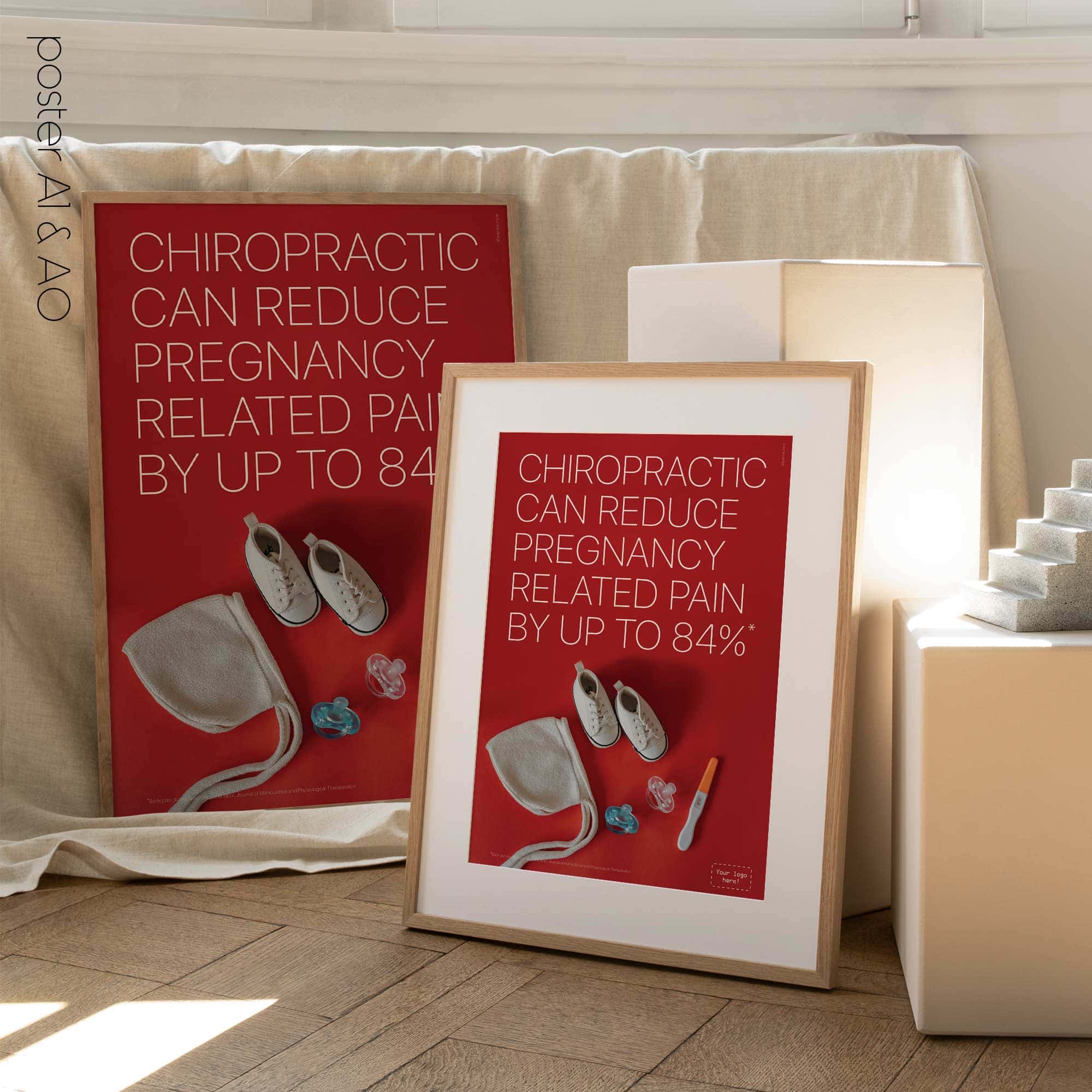 Chiropractic poster from educare.design
