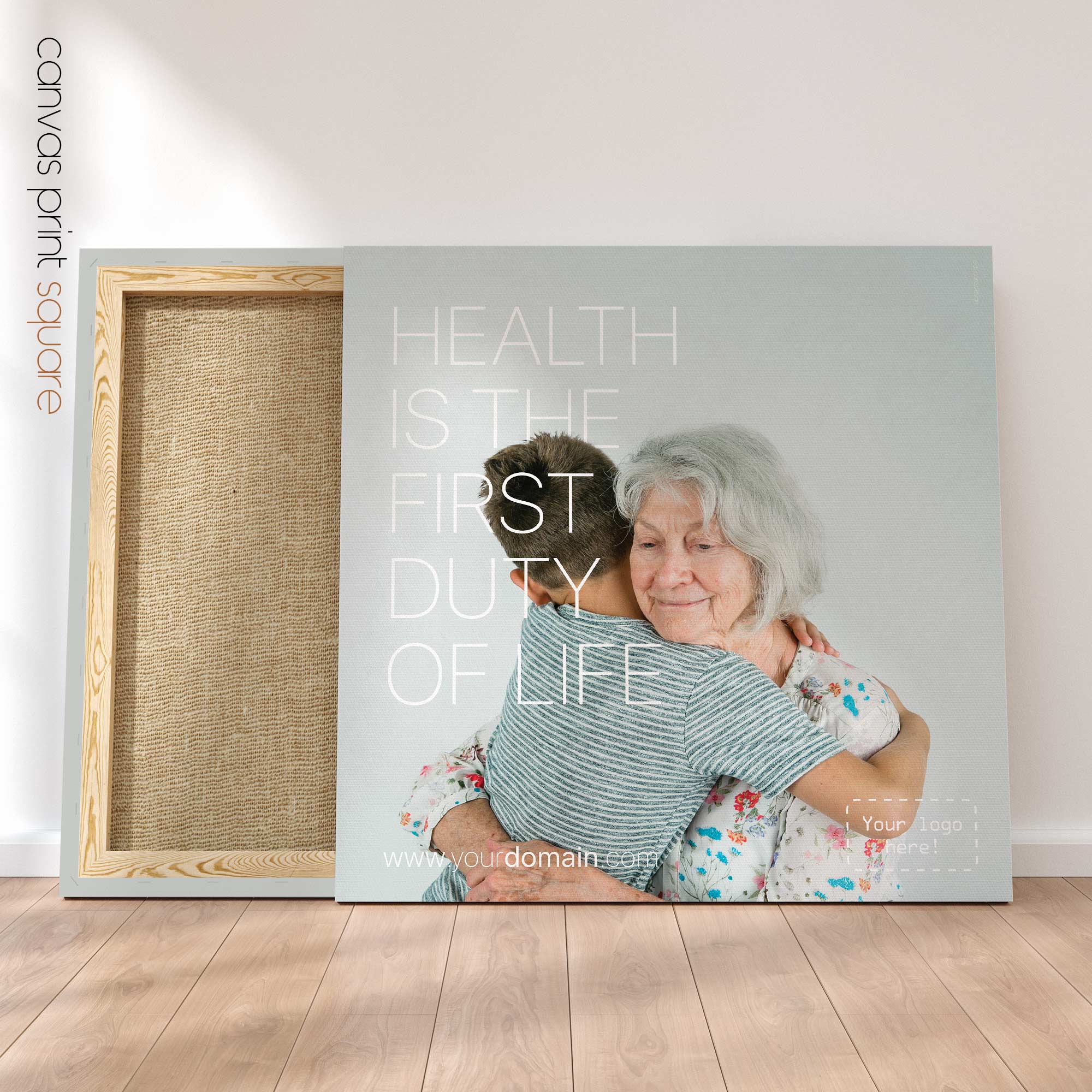 Health is the first duty of life. Poster from www.educare.design