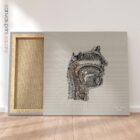 Oral Cavity, Cross section — Anatomy Chart