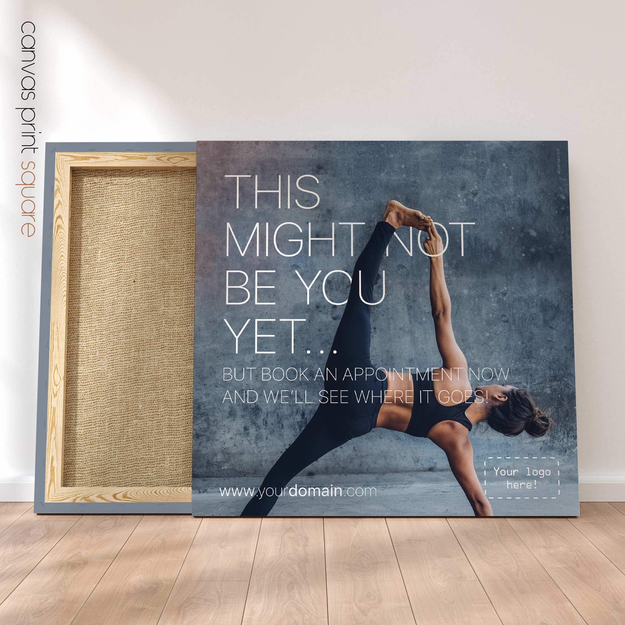 Not Yet... Wellness poster from www.educare.design