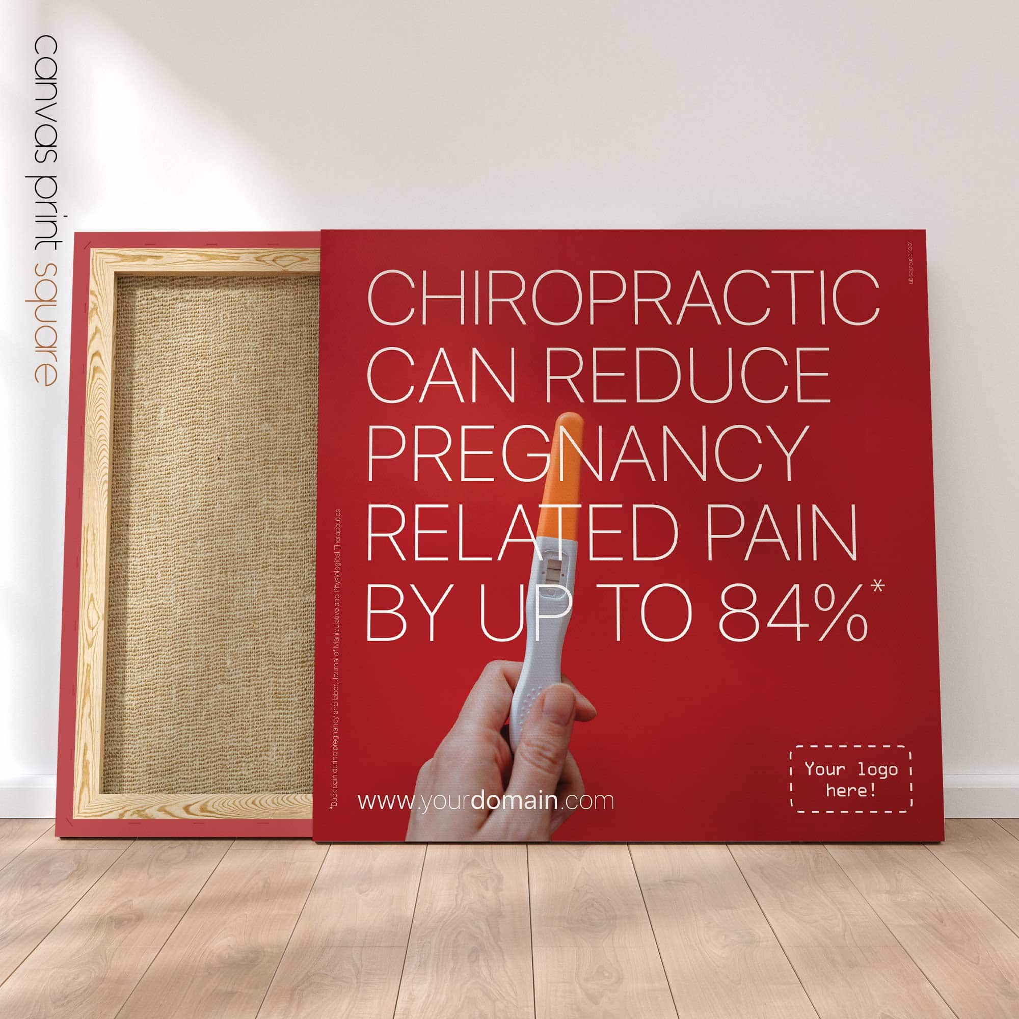 Chiropractic poster from educare.design