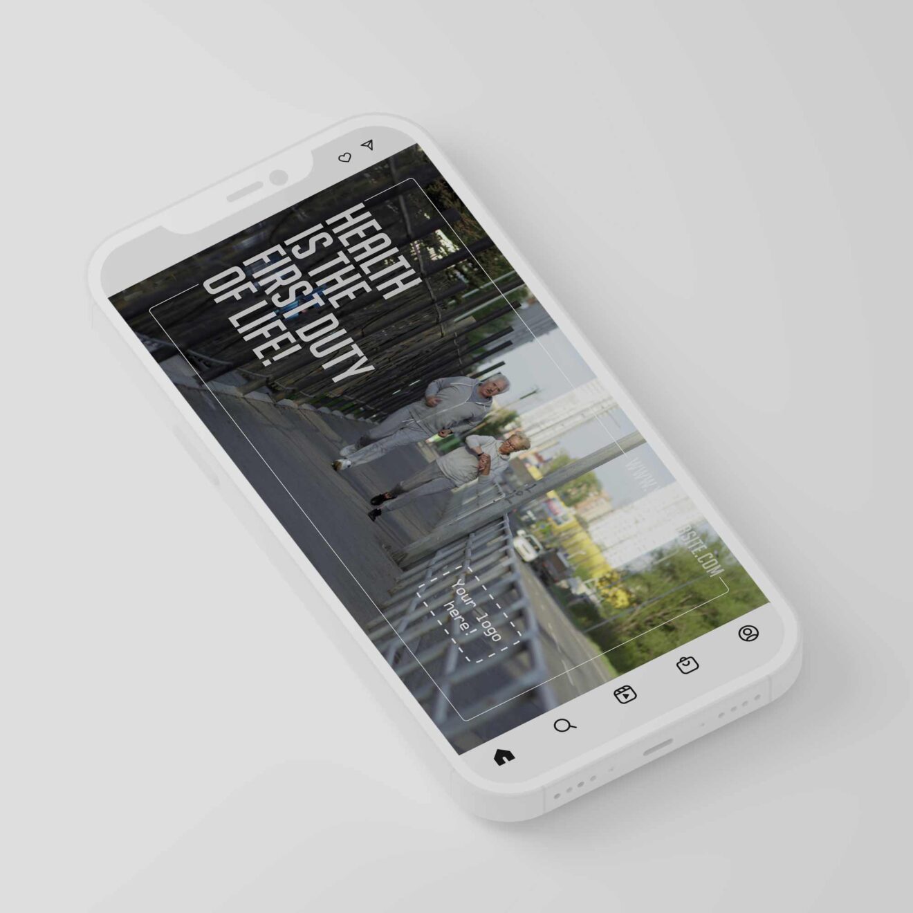 Social Media clips for healthcare clinics. Designed by educare.design