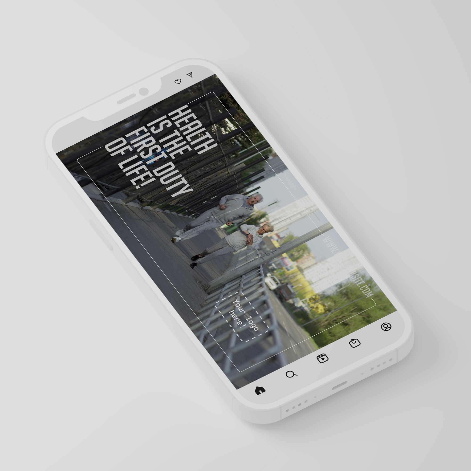 Social Media clips for healthcare clinics. Designed by educare.design