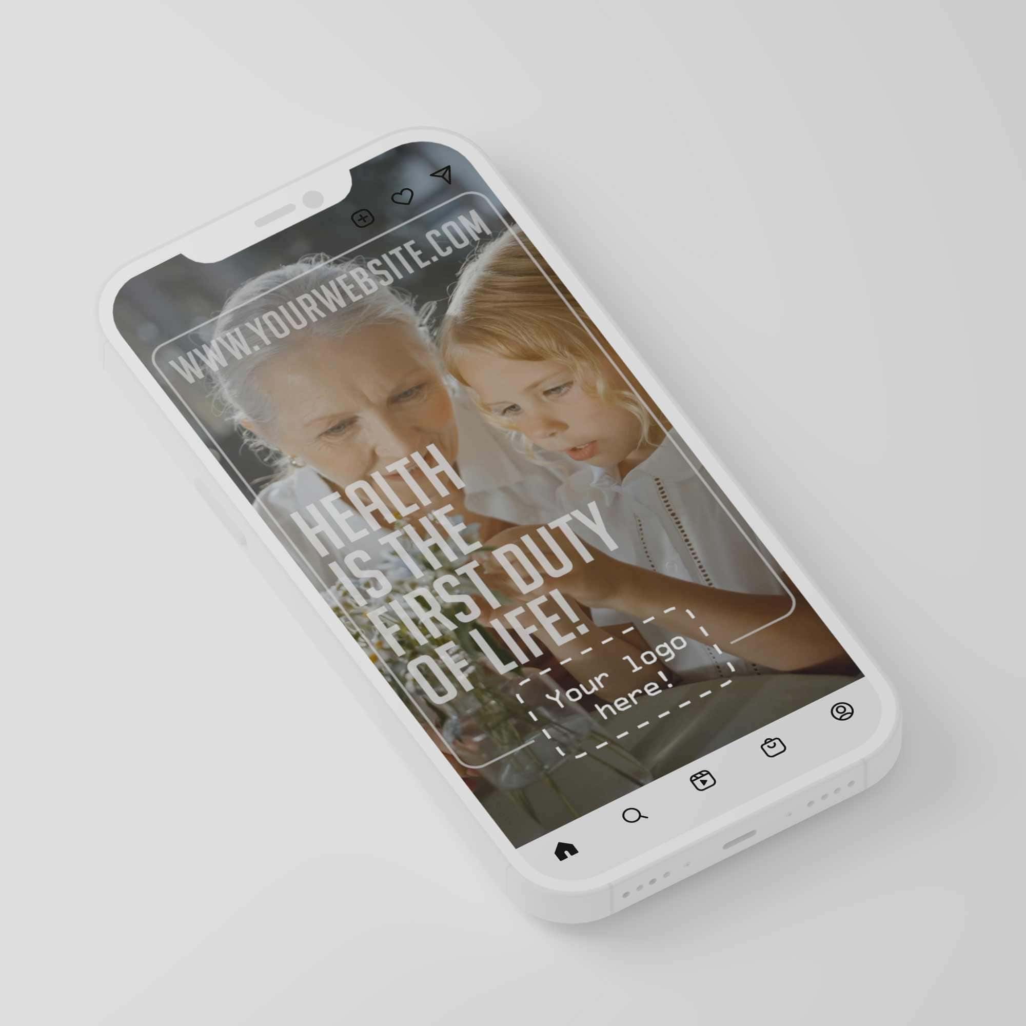 Social Media Reels for healthcare clinics. Designed by educare.design