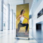 Correct Posture; rollup banner version
