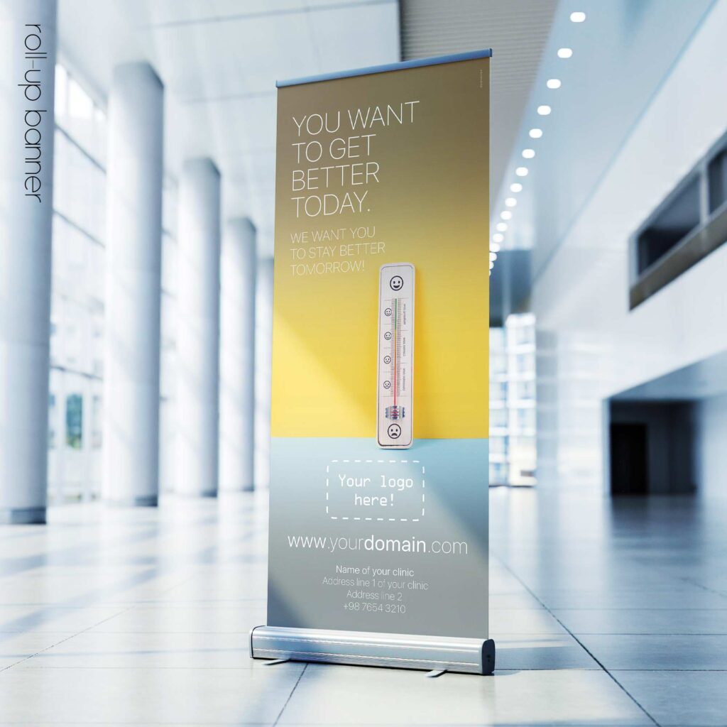 Stay better; rollup banner version