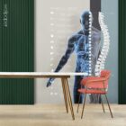 Autonomic Nervous System – educare.design Custom made wallpaper for healthcare clinics.