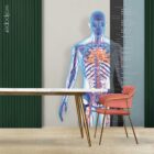 Papier peint sur mesure pour les cliniques de soins de santé.