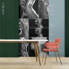 Carta da parati su misura per le cliniche sanitarie.