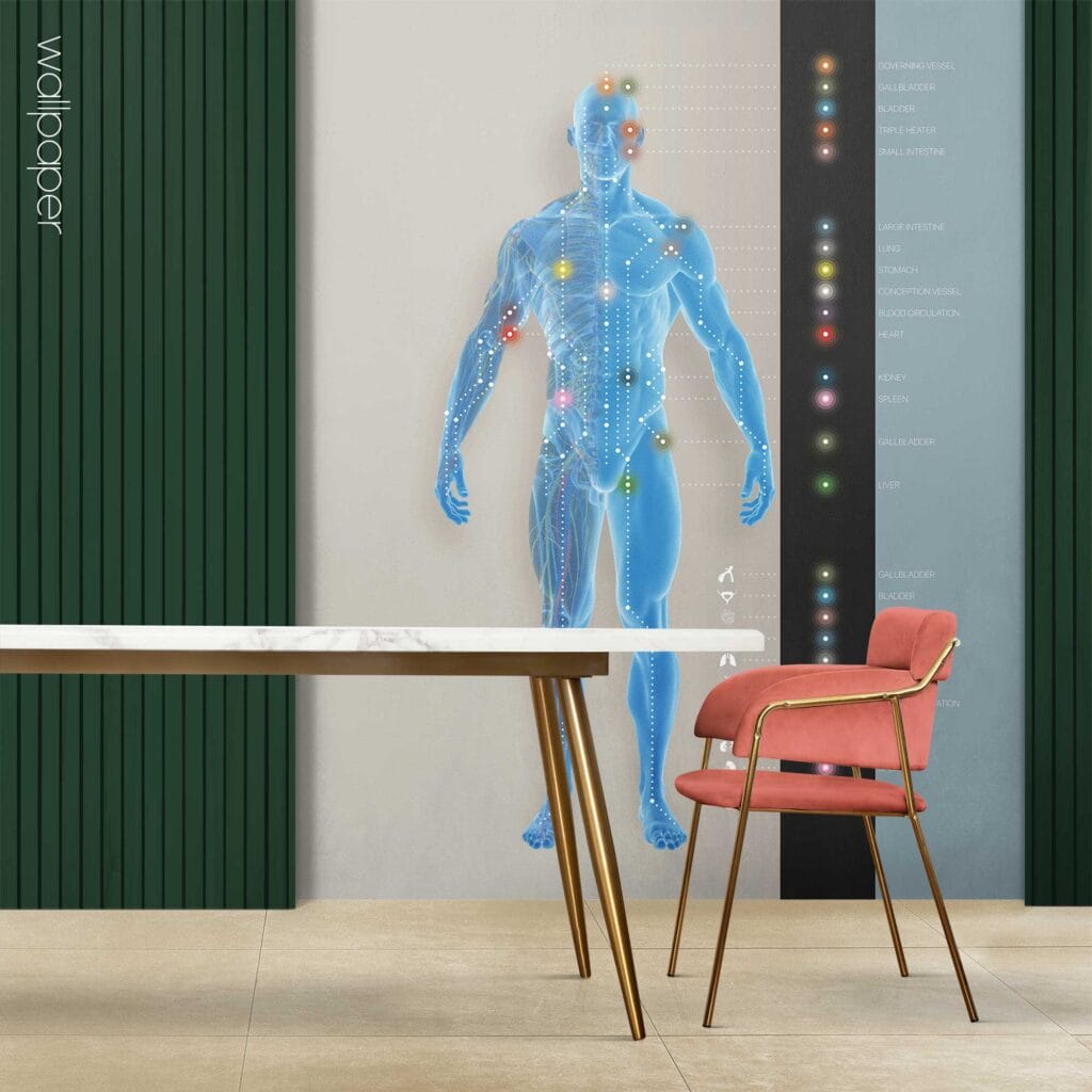 Custom made wallpaper for healthcare clinics.