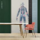 Carta da parati su misura per le cliniche sanitarie.