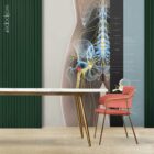 Custom made wallpaper for healthcare clinics.