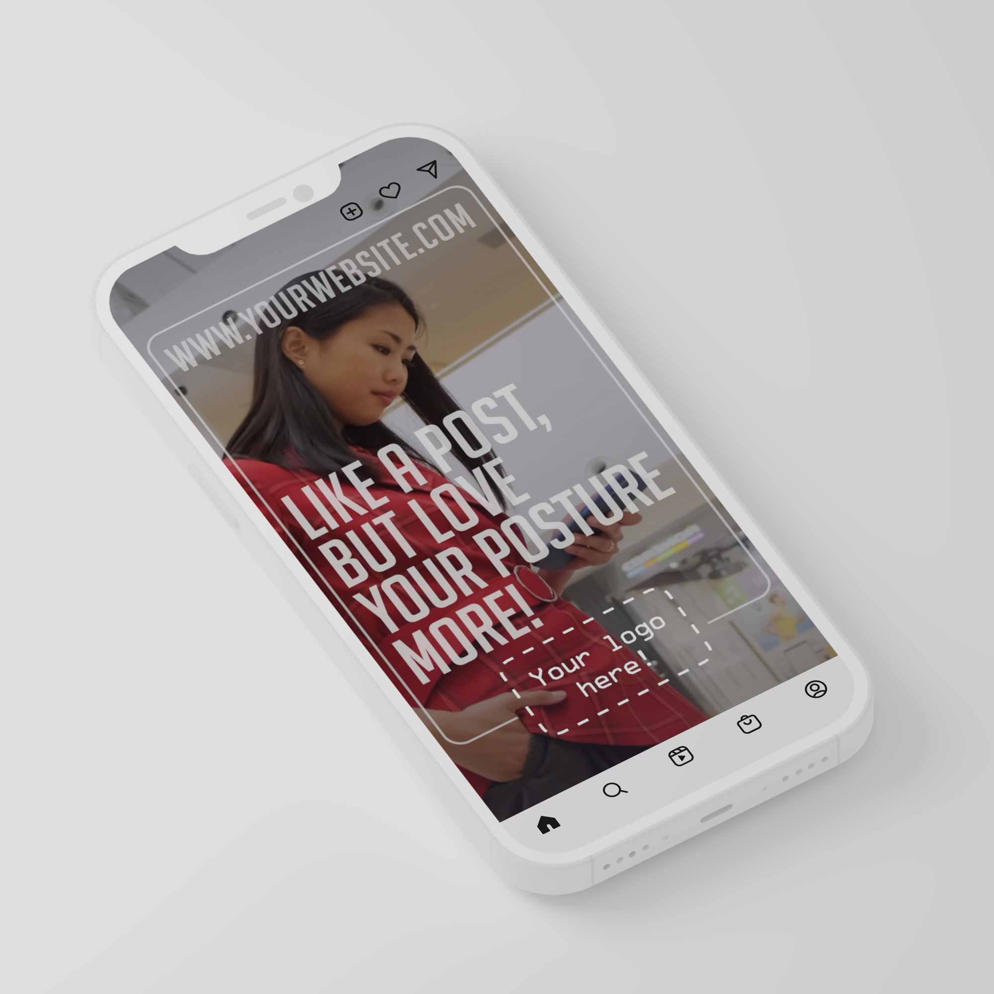 Social Media Reels for healthcare clinics. Designed by educare.design