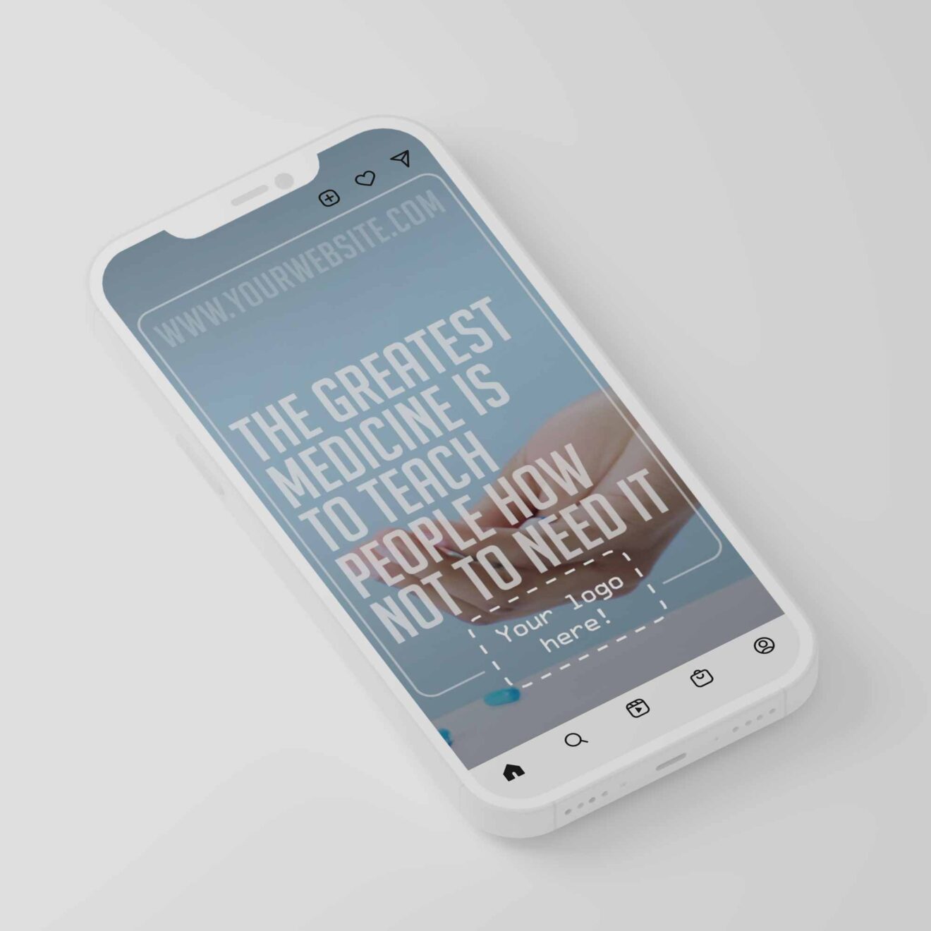 Social Media Reels for healthcare clinics. Designed by educare.design