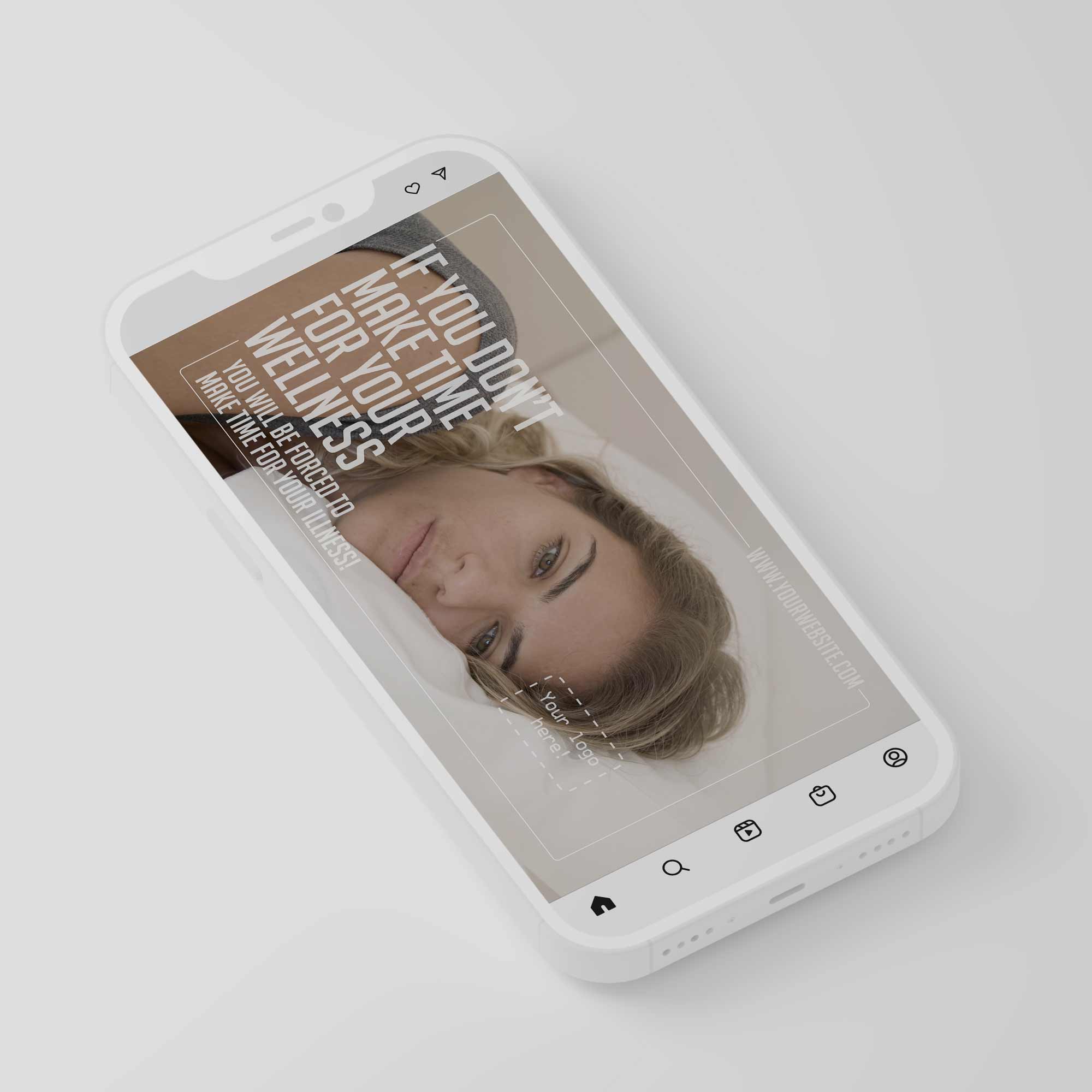 Social Media clips for healthcare clinics. Designed by educare.design