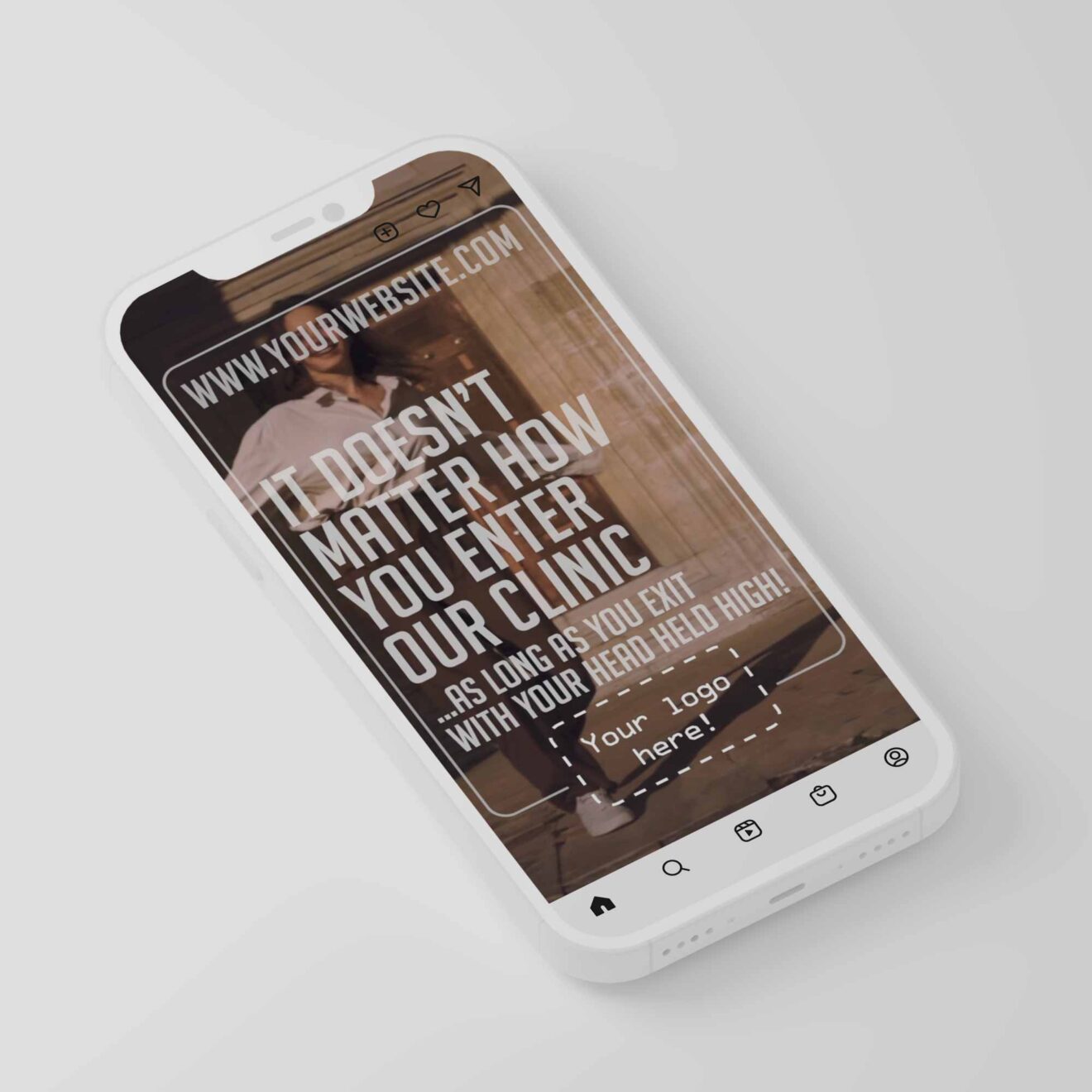 Social Media Reels for healthcare clinics. Designed by educare.design
