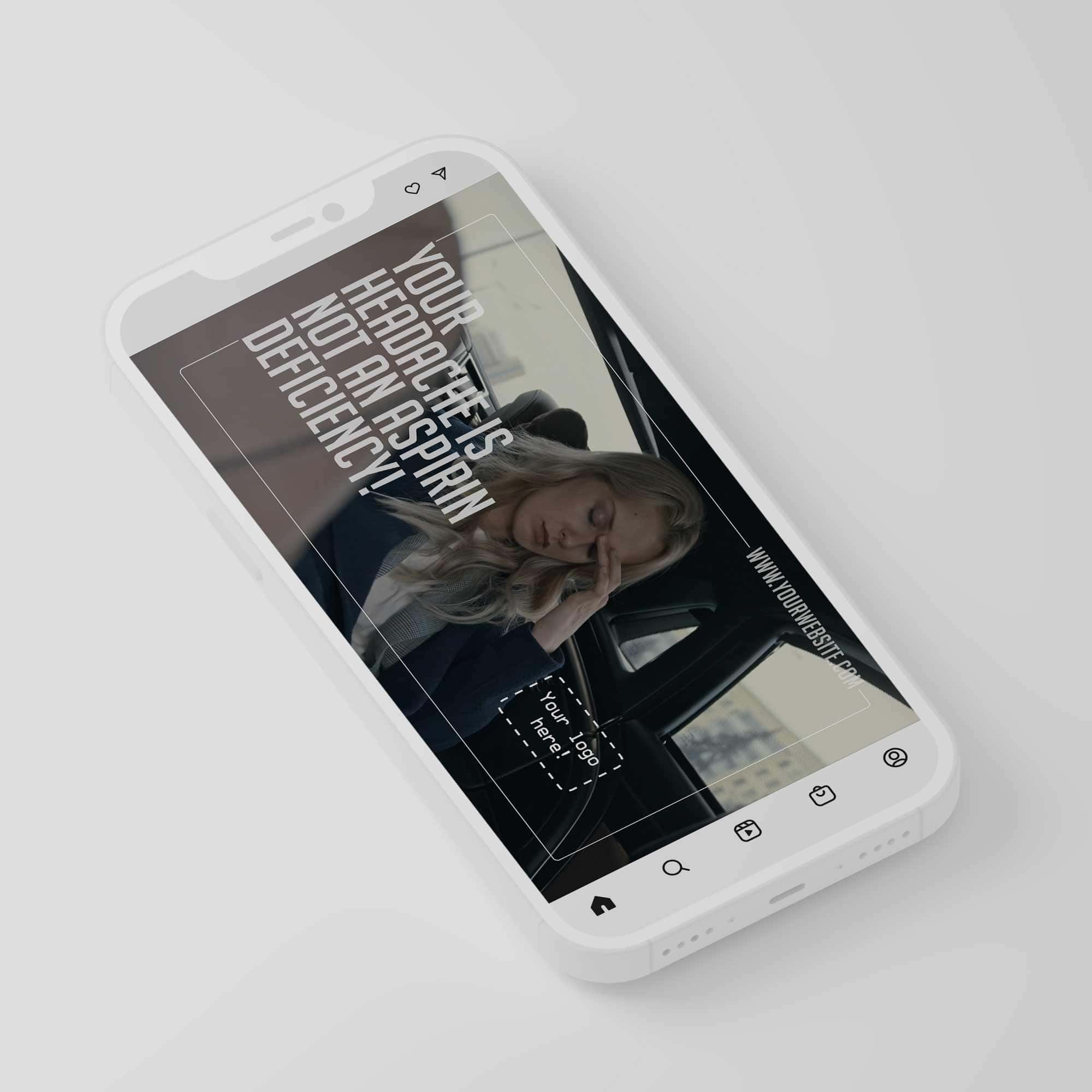 Social Media clips for healthcare clinics. Designed by educare.design