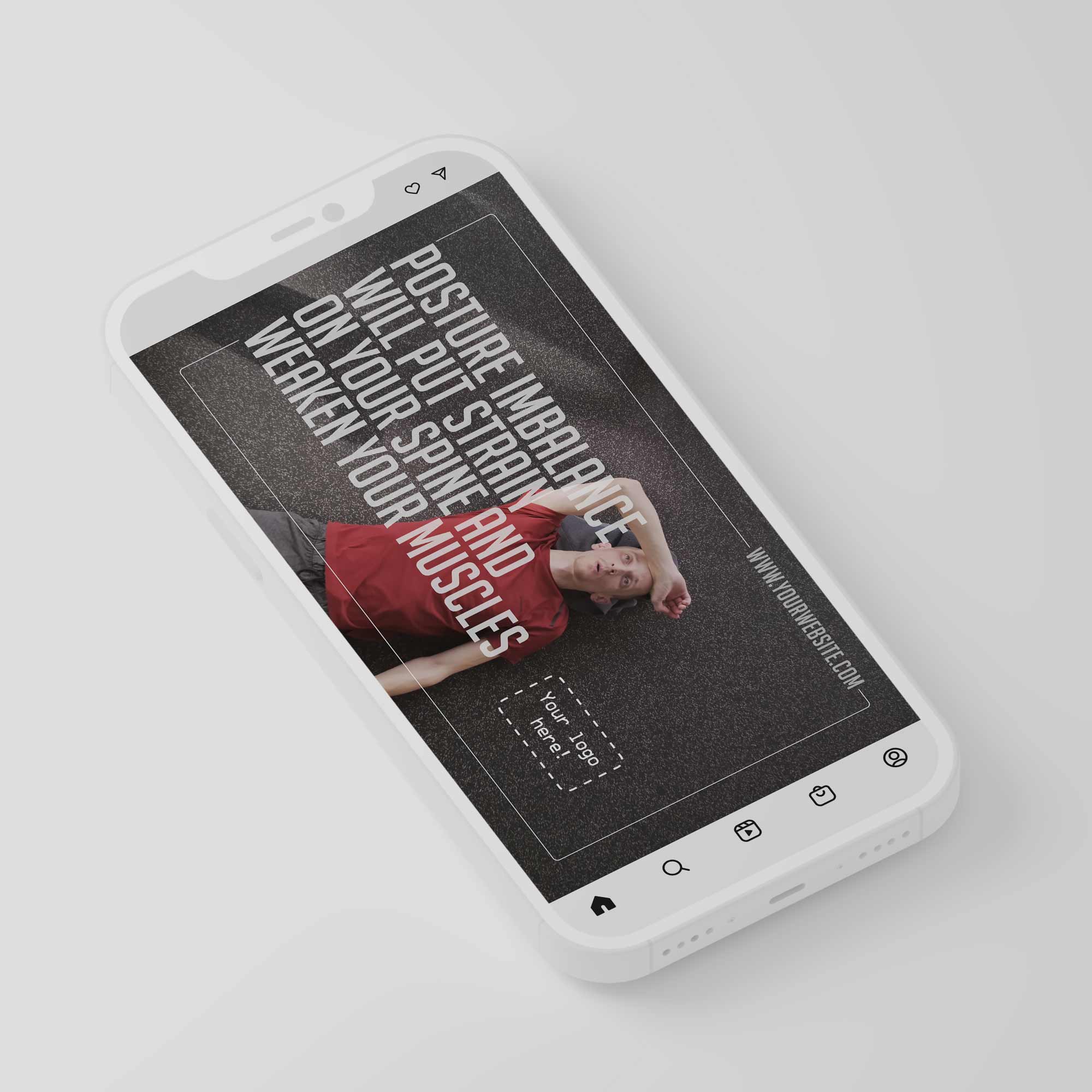 Social Media clips for healthcare clinics. Designed by educare.design