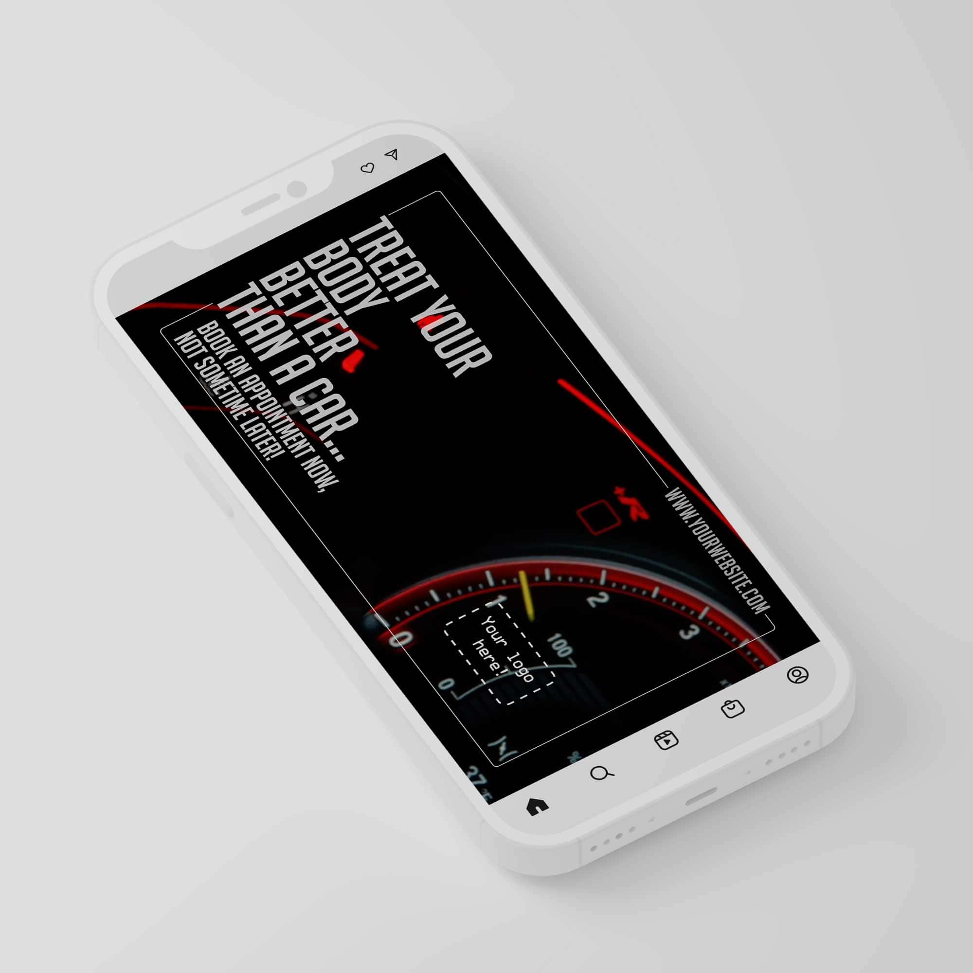 Social Media clips for healthcare clinics. Designed by educare.design