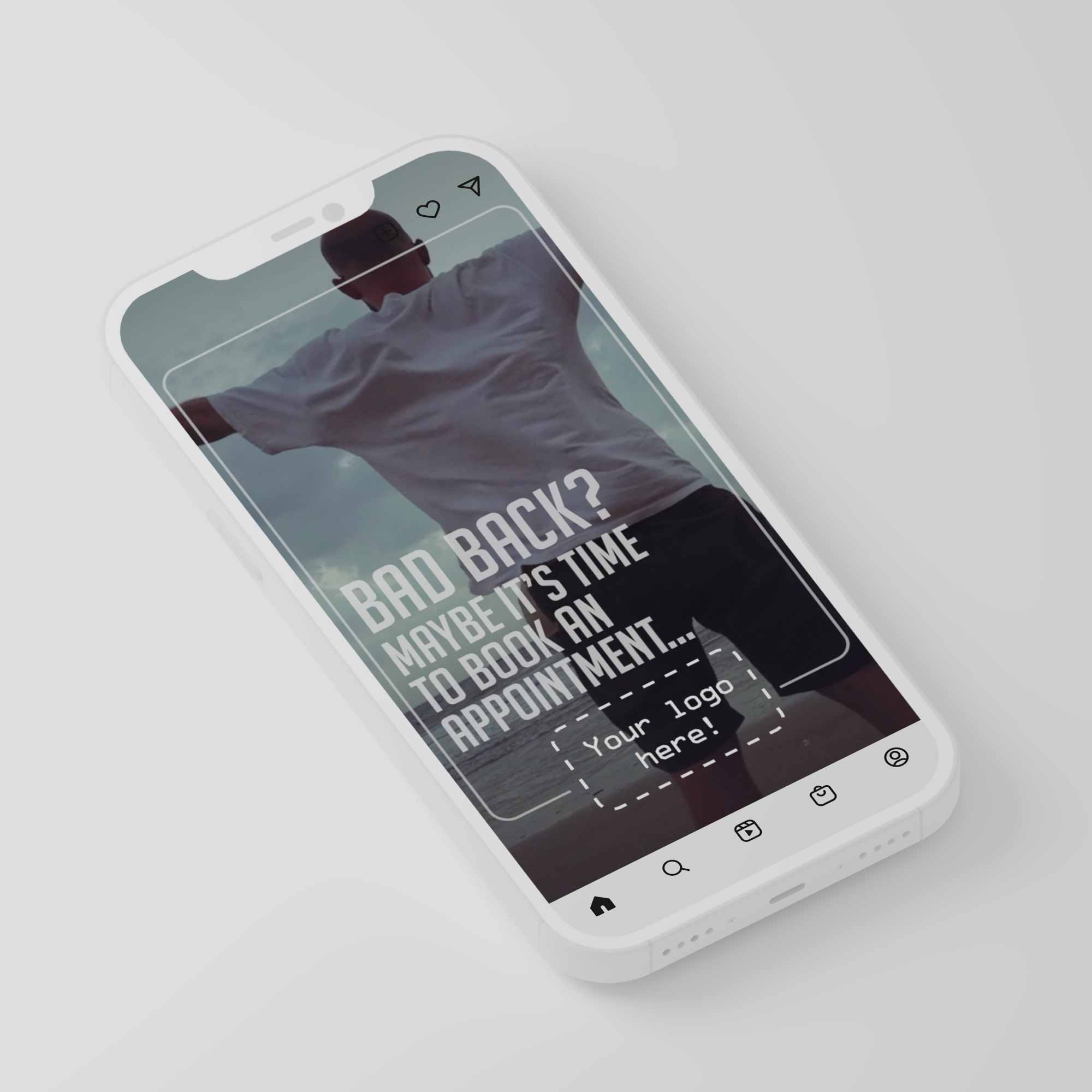 Social Media Reels for healthcare clinics. Designed by educare.design