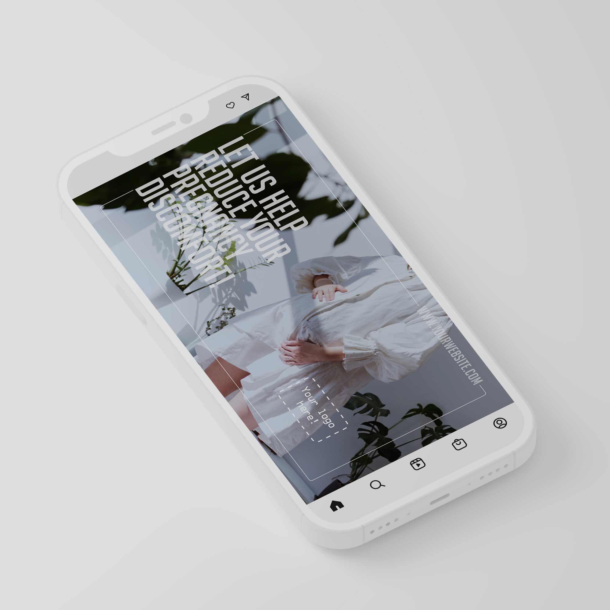 Social Media clips for healthcare clinics. Designed by educare.design