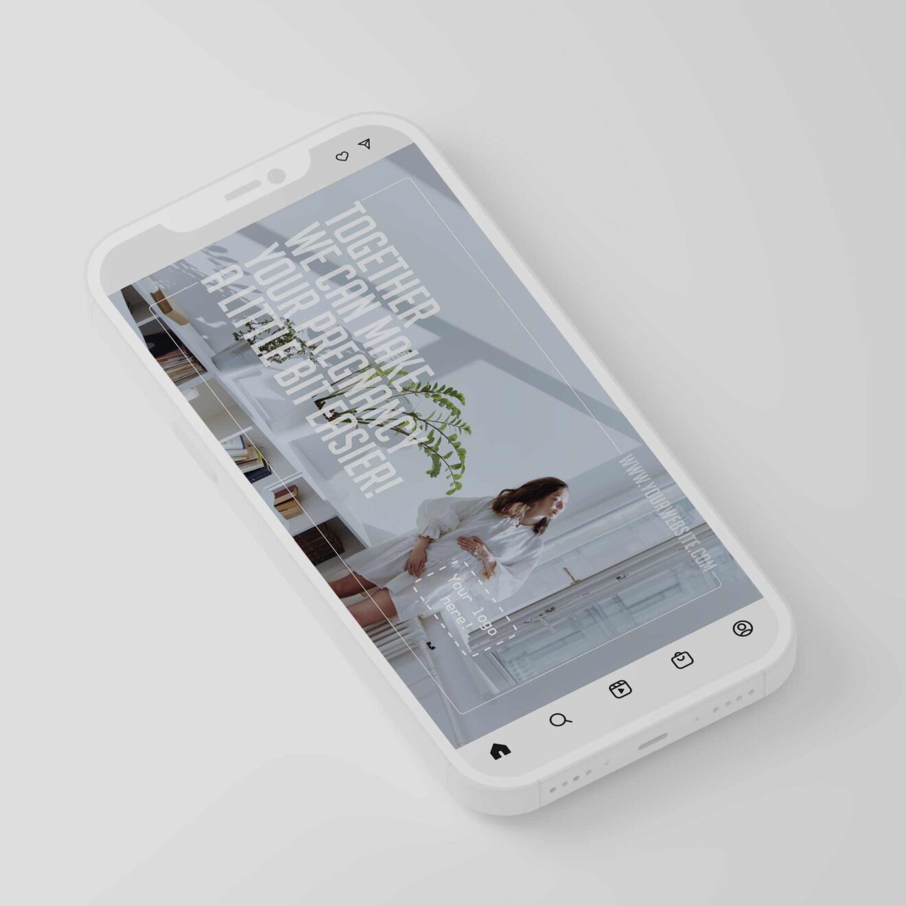 Social Media clips for healthcare clinics. Designed by educare.design