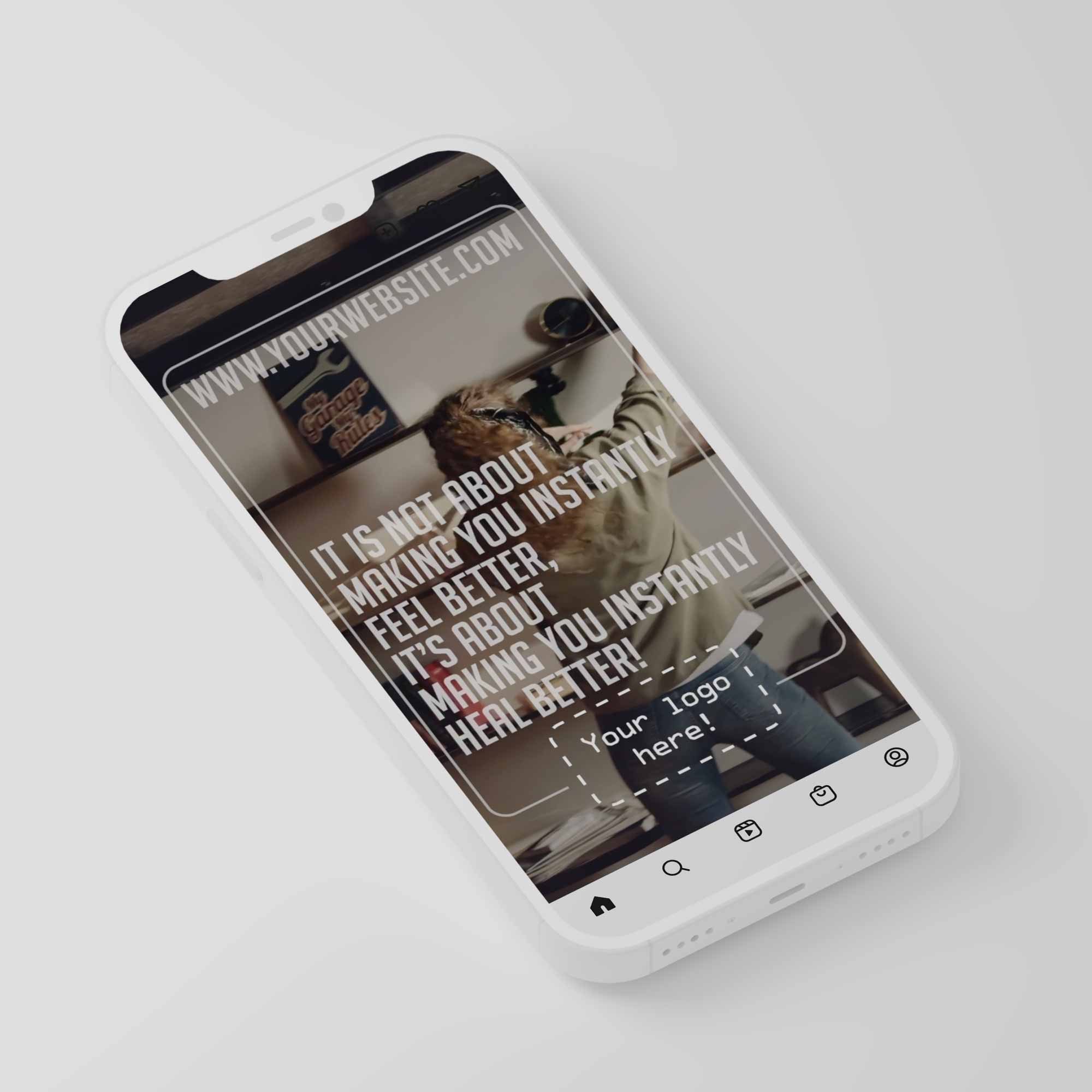 Social Media Reels for healthcare clinics. Designed by educare.design