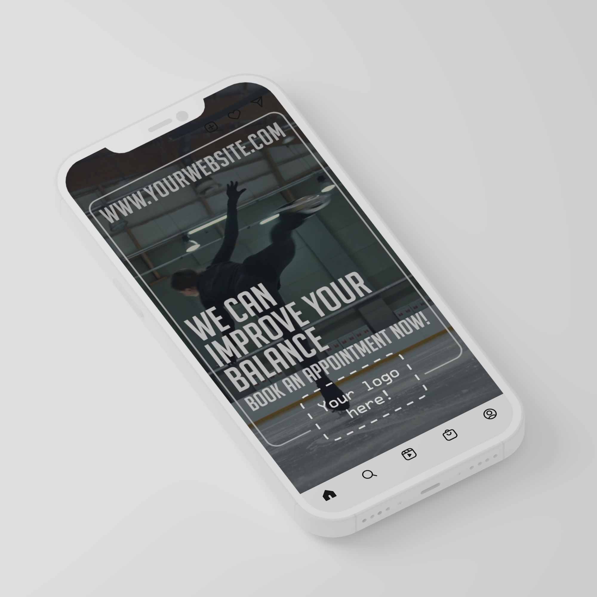 Social Media Reels for healthcare clinics. Designed by educare.design